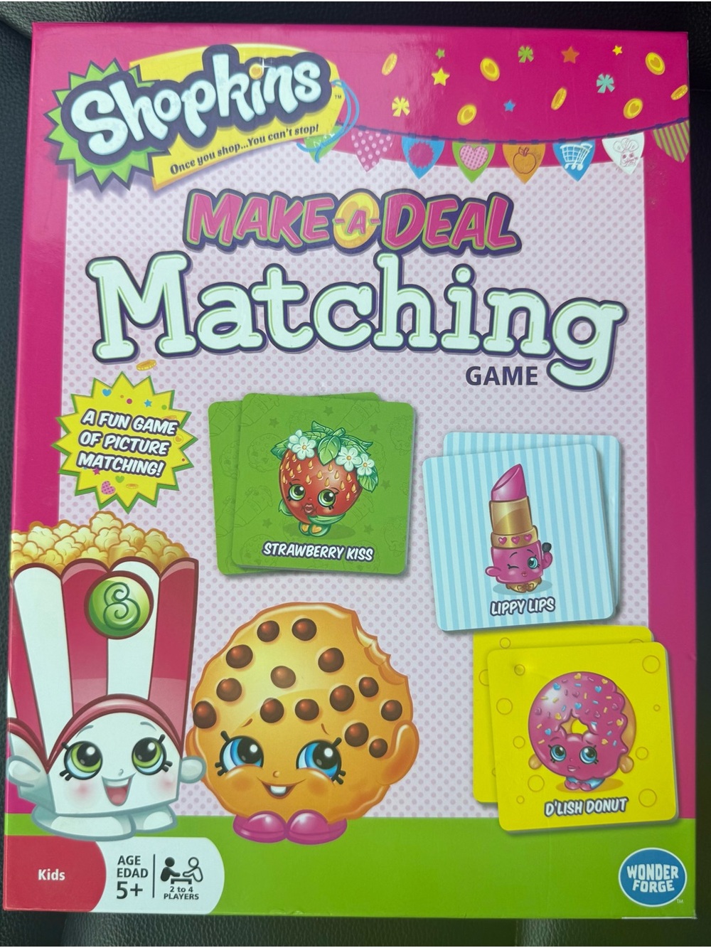 Shopkins Make-A-Deal Matching Game Wonder Forge Kids Memory Game